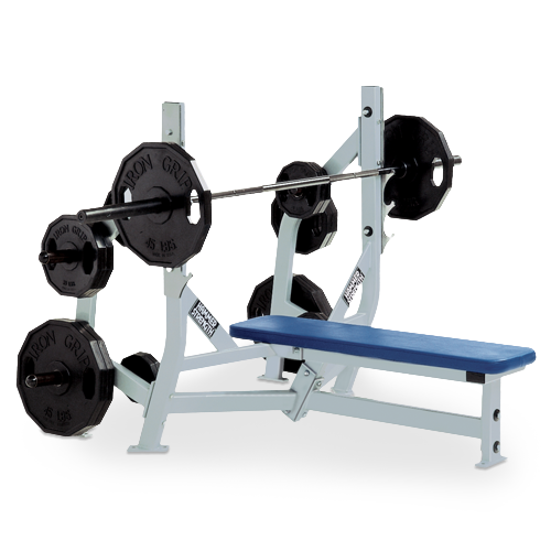 Hammer Strength – Olympic Bench Weight Storage